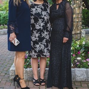 Camille Black evening dress